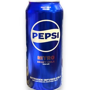 PEPSI NITRO DRAFT COLA 13.65OZ 12CT