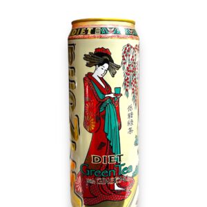 ARIZONA CAN DIET GREEN TEA WITH GINSENG 22OZ