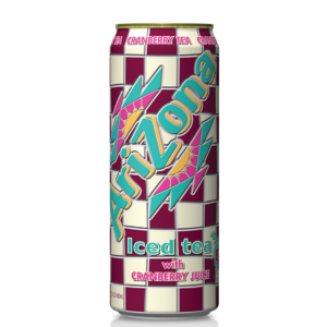 ARIZONA CAN ICED TEA WITH CRANBERRY JUICE 23OZ