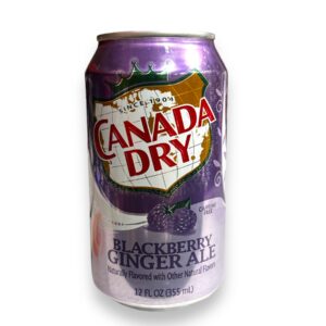 CANADA DRY 12OZ CAN 12CT BLACKBERRY