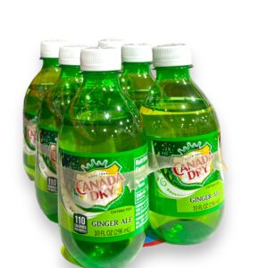 CANADA DRY BTLS 6PK X 4 GINGER ALE 10OZ 24CT