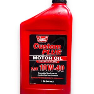 SUPER CUSTOM PLUS MOTOR OIL 10W-40 12CT