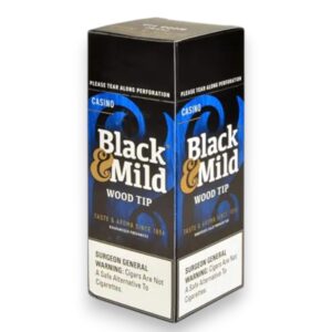 BLACK & MILD UPR WOODT CASINO (NICE PRICE) 25CT