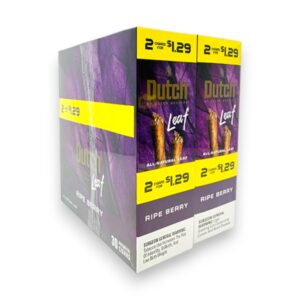 DUTCH MASTERS LEAF 2/1.29 RIPE BERRY 30CT
