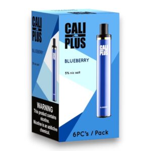 CALI PLUS BLUEBERRY DREAM 1500 PUFF DISPOSABLE 5% 6CT