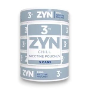 ZYN NICOTINE 3MG CHILL 5CT