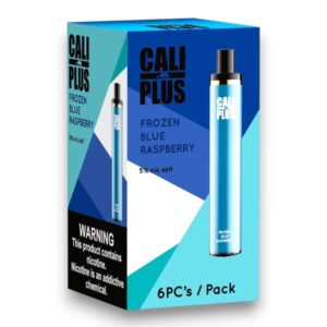 CALI PLUS  DISPOSABLE FROZEN BLUE RASPBERRY 3% 6CT