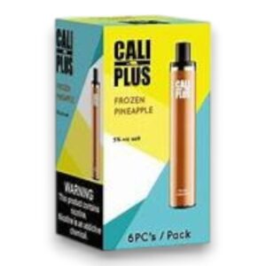 CALI PLUS FROZEN PINEAPPLE DISPOSABLE 5% 6CT