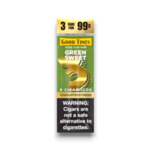 GOOD TIMES PACK CIG 3/.99  GREEN SWEET 15CT