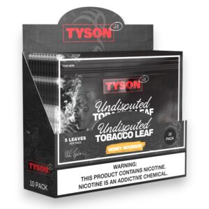 TYSON WRAPS  5/10CT BOX HONEY BOURBON