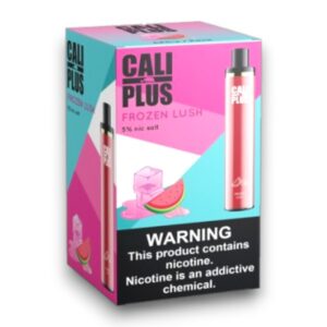CALI PLUS FROZEN LUSH 1500 PUFF DISPOSABLE 5% 6CT