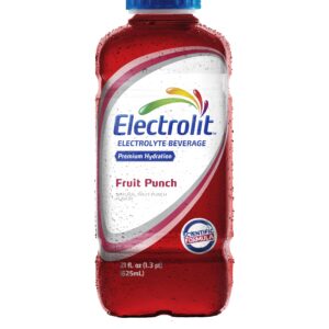 ELECTROLIT ZERO FRUIT PUNCH 21OZ 12CT