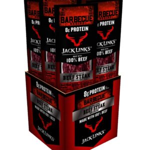 JACK LINK'S 1.0OZ 12CT BEEF STEAK BARBECUE