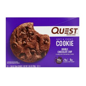 QUEST PROTEIN COOKIE DOUBLE CHOCOLATE CHIP 12CT