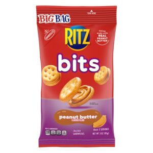 NAB RITZ BITS PEANUT BUTTER BAG 3OZ