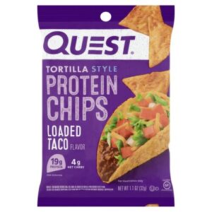 QUEST PROTEIN CHIPS LOADED TACO 1.1Z 8CT