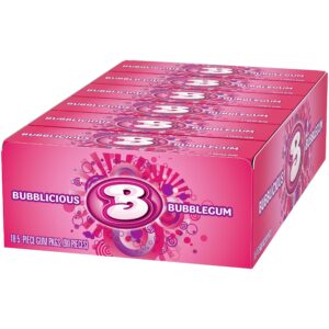 BUBBLICIOUS BUBBLE GUM 18CT
