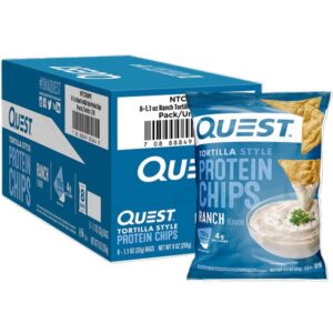 QUEST PROTEIN CHIPS RANCH 1.1Z 8CT