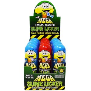 TOY TOXIC WASTE NUCLEAR FUSION SOUR CANDY DRUM 12CT