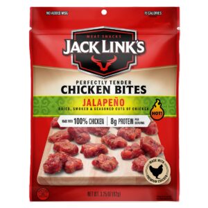 JACK LINK'S 3.25OZ JERKY JALAPENO CHICKEN BITES