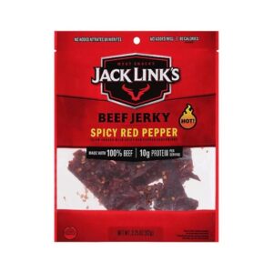JACK LINK'S 3.25OZ JERKY BEEF SPICY RED PEPPER