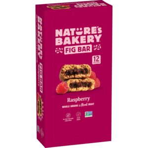 NATURE'S FIG BAR RASPBERRY 2OZ 12CT