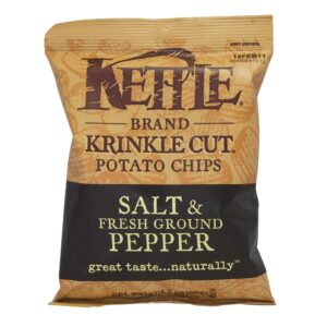 KETTLE BRAND CHIPS 2z SALT AND PEPPER EACH BAG