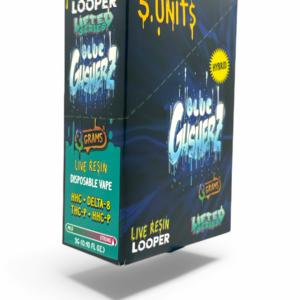 LOOPER LIFTED 3GM THC-P DISPOSABLES 5CT -BLUE GUSHERZ HYBRID
