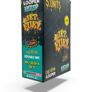 LOOPER LIFTED 3GM THC-P DISPOSABLES 5CT -JET FUEL SATIVA