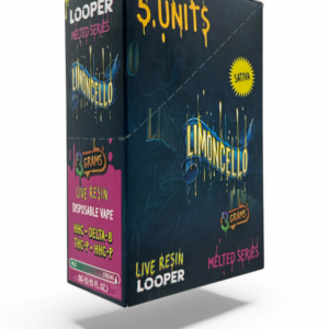 LOOPER MELTED 3GM THC-P DISPOSABLES 5CT -LIMONCELLO SATIVA
