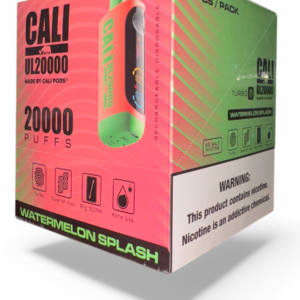 CALI UL20000 PUFF DISPOSABLE 5% 6CT -WATERMELON SPLASH