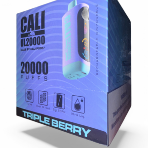 CALI UL20000 PUFF DISPOSABLE 5% 6CT -TRIPLE BERRY
