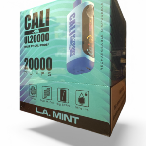CALI UL20000 PUFF DISPOSABLE 5% 6CT -LA. MINT