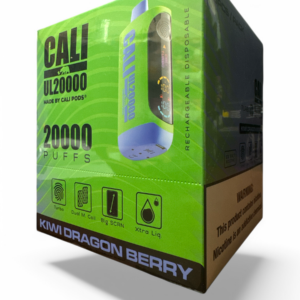 CALI UL20000 PUFF DISPOSABLE 5% 6CT -KIWI DRAGON BERRY