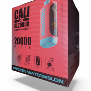 CALI UL20000 PUFF DISPOSABLE 5% 6CT -FROZEN WATERMELON