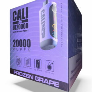 CALI UL20000 PUFF DISPOSABLE 5% 6CT -FROZEN GRAPE