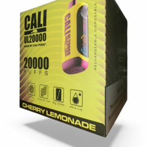 CALI UL20000 PUFF DISPOSABLE 5% 6CT -CHERRY LEMONADE