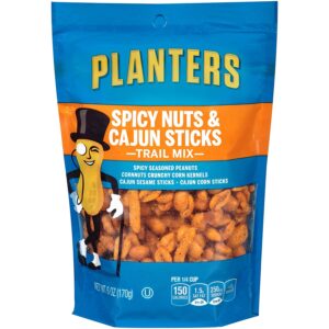 PLANTERS TRAIL MIX SPICY MIX /CAJUN STICK 6OZ #7219
