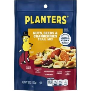 PLANTERS TRAIL MIX NUT/SEED/CRANBERRIES 6OZ #7878