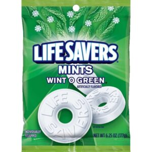 PEG LS HARD CANDY MINTS WINT O GREEN 6.25OZ