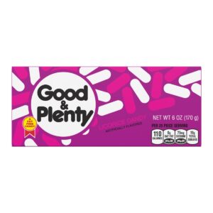 GOOD & PLENTY 6OZ THEATER BOX