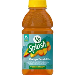 V8 SPLASH MANGO PEACH 16OZ 12CT