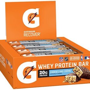 GATORADE PROTEIN BAR COOKIES N CREME 2.8OZ 12CT