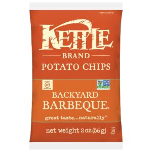 KETTLE BRAND CHIPS 2z BACKYARD BARBEQUE EACH BAG