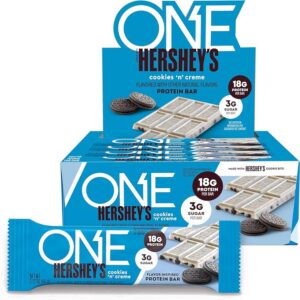ONE HERSHEYS COOKIES N CREME STANDARD BAR 2.1OZ - 12CT