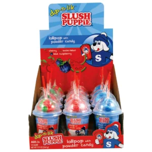 TOY DIP N LICK SLUSH PUPPIE CANDY 12CT