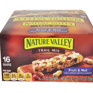 NATURE VALLEY 10G CHEWY BAR FRUIT & NUT 16CT