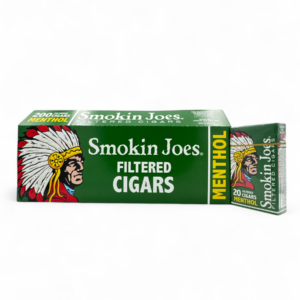 SMOKIN JOES FILTER CIGAR 100 MENTHOL BOX