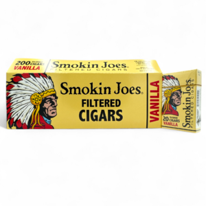 SMOKIN JOES FILTER CIGAR 100 VANILLA BOX