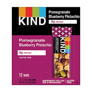 KIND PROTEIN BAR POMEGRANATE BLUBERRY PISTACHIO 12CT
